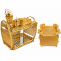 ወርቃዊ ኣቁሑት ቡን 5 Golden Coffee Set 5
