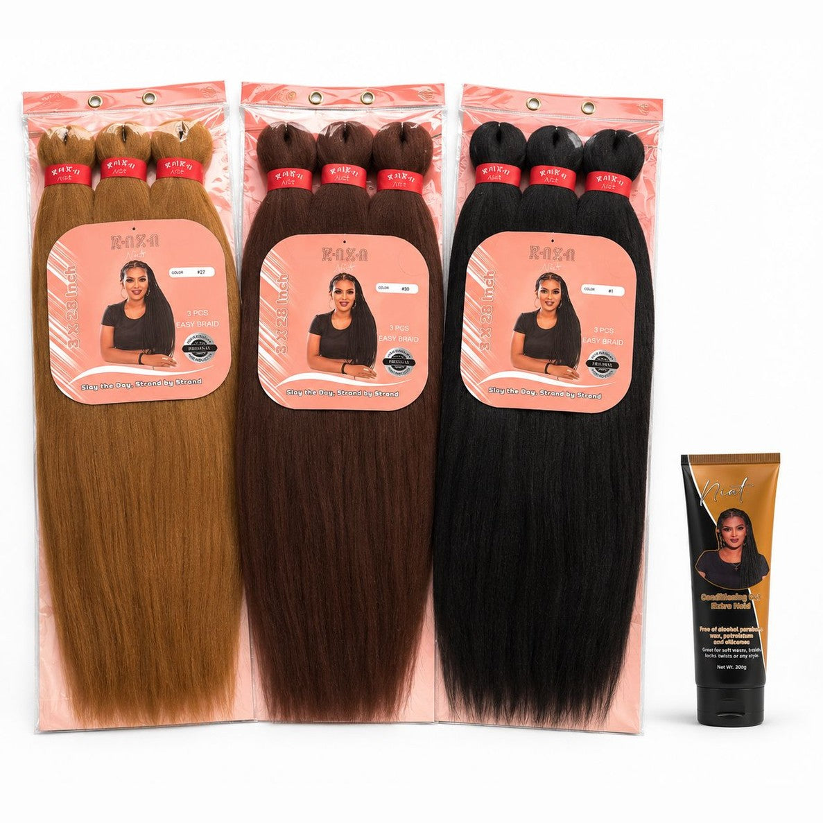 ንያት ጀብጀብ + ጀል  Niat Jebjeb + Conditionining Gel