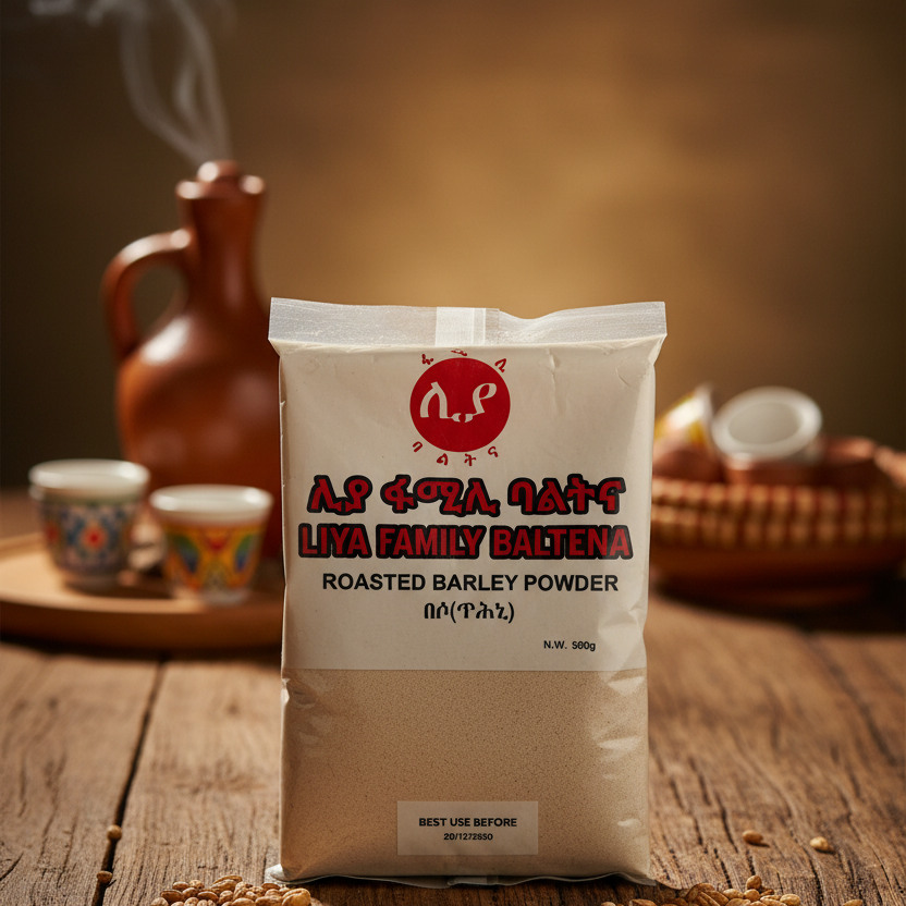 ጥሕኒ Roasted Barley Powder