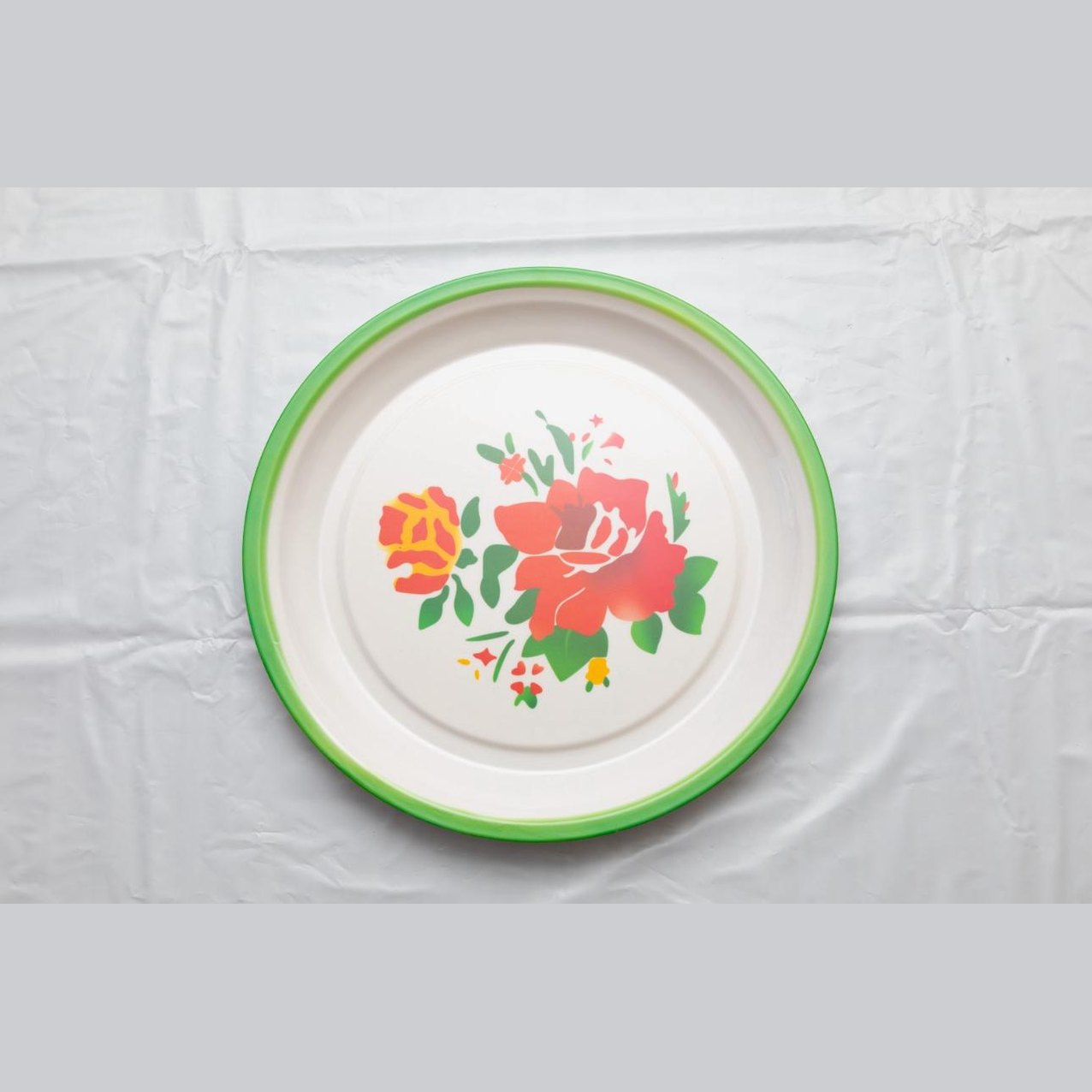 መብልዒ አንጀራ ፍዮሪ Flower Plates