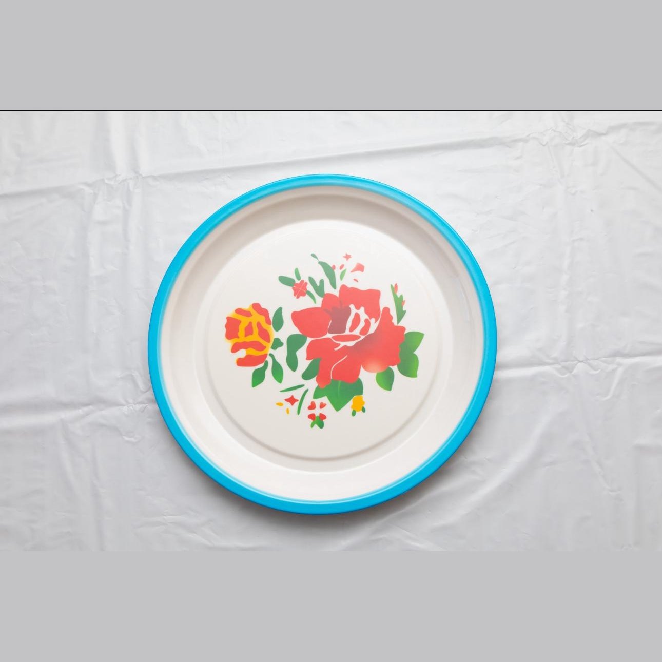መብልዒ አንጀራ ፍዮሪ Flower Plates