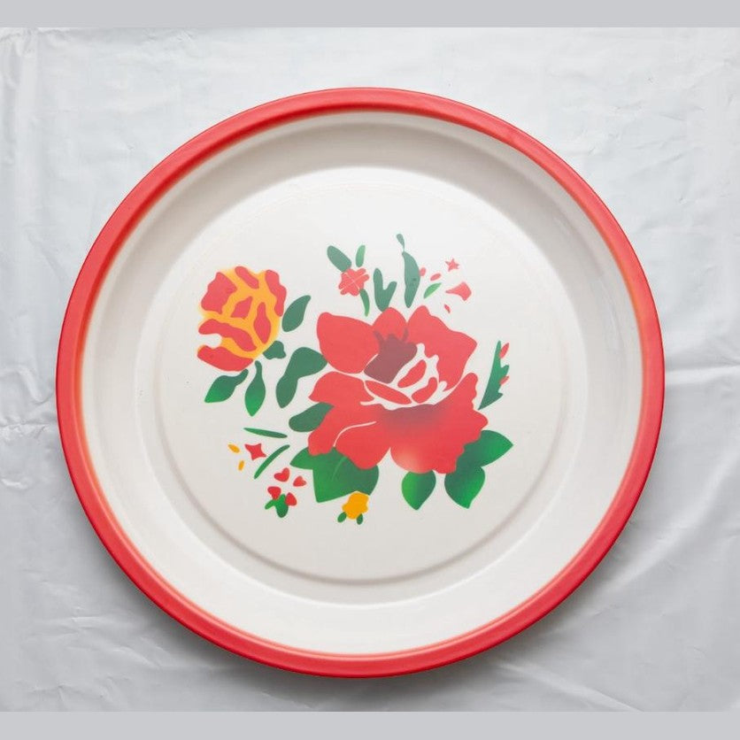 መብልዒ አንጀራ ፍዮሪ Flower Plates